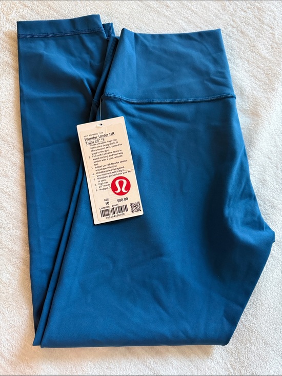 lululemon athletica Pants - lululemon athletica Wunder Under High-Rise Leggings - Teal